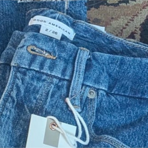 Good American blue Good Classic Jeans Size 2 /26 - Picture 3 of 8